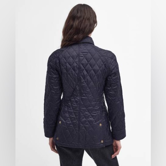 Barbour Summer Beadnell Quilted Jacket Size 8 - Picture 5 of 11
